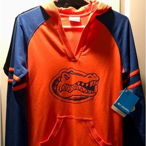 NWT Florida Gators Pull Over Hoodie Women’s Size M.